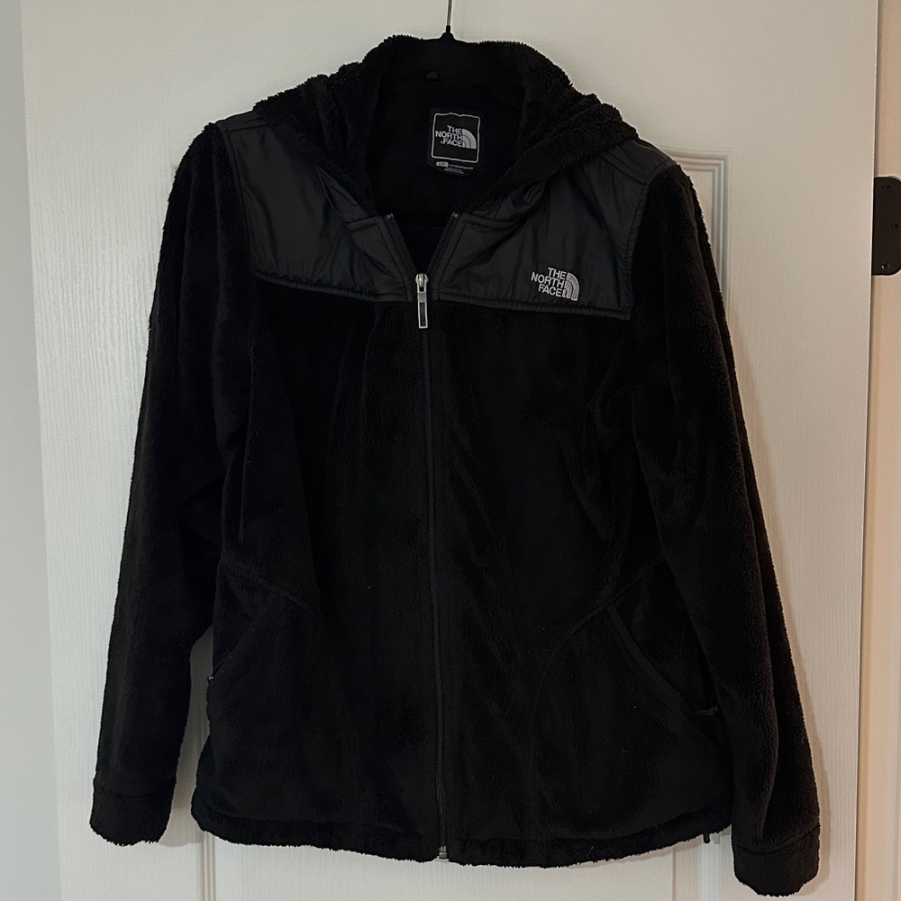 The North Face Black Hooded Fleece Jacket